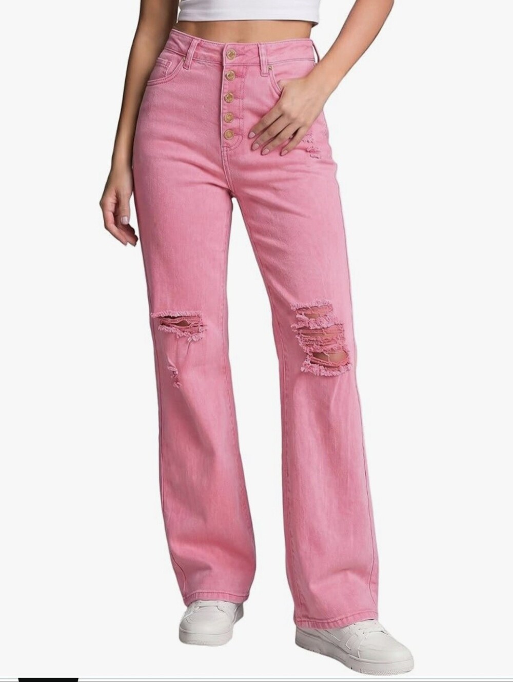 Brand New Pink Flair Jeans